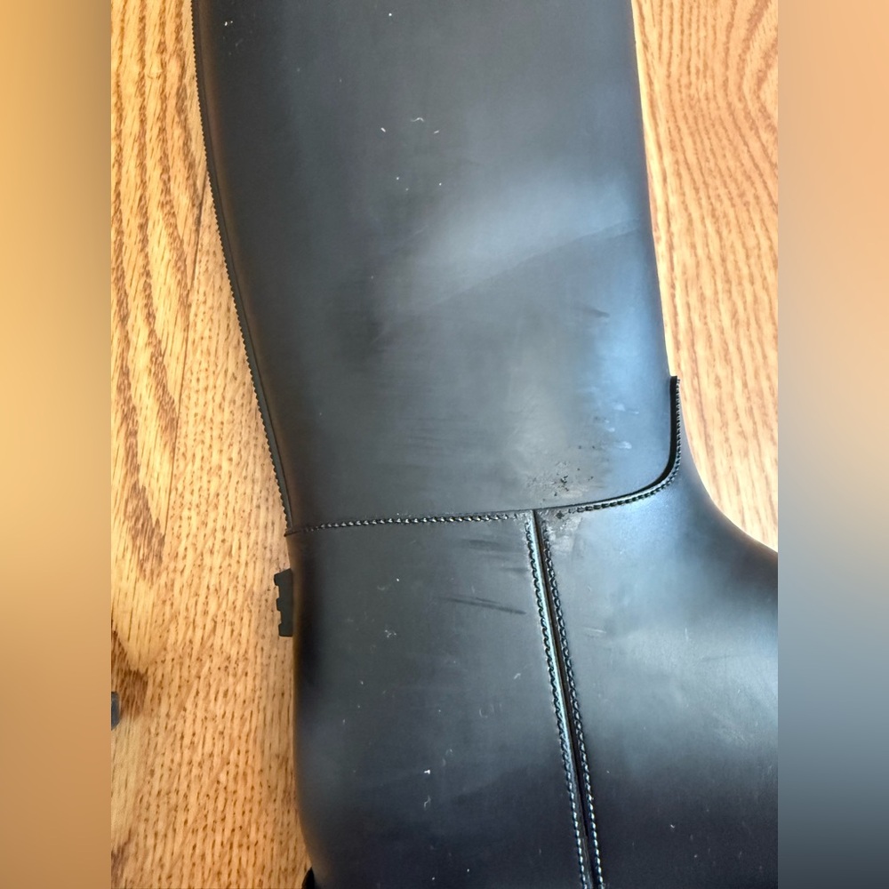 Givenchy Knee High Rain Boots 8.5/9 - Picture 4 of 16